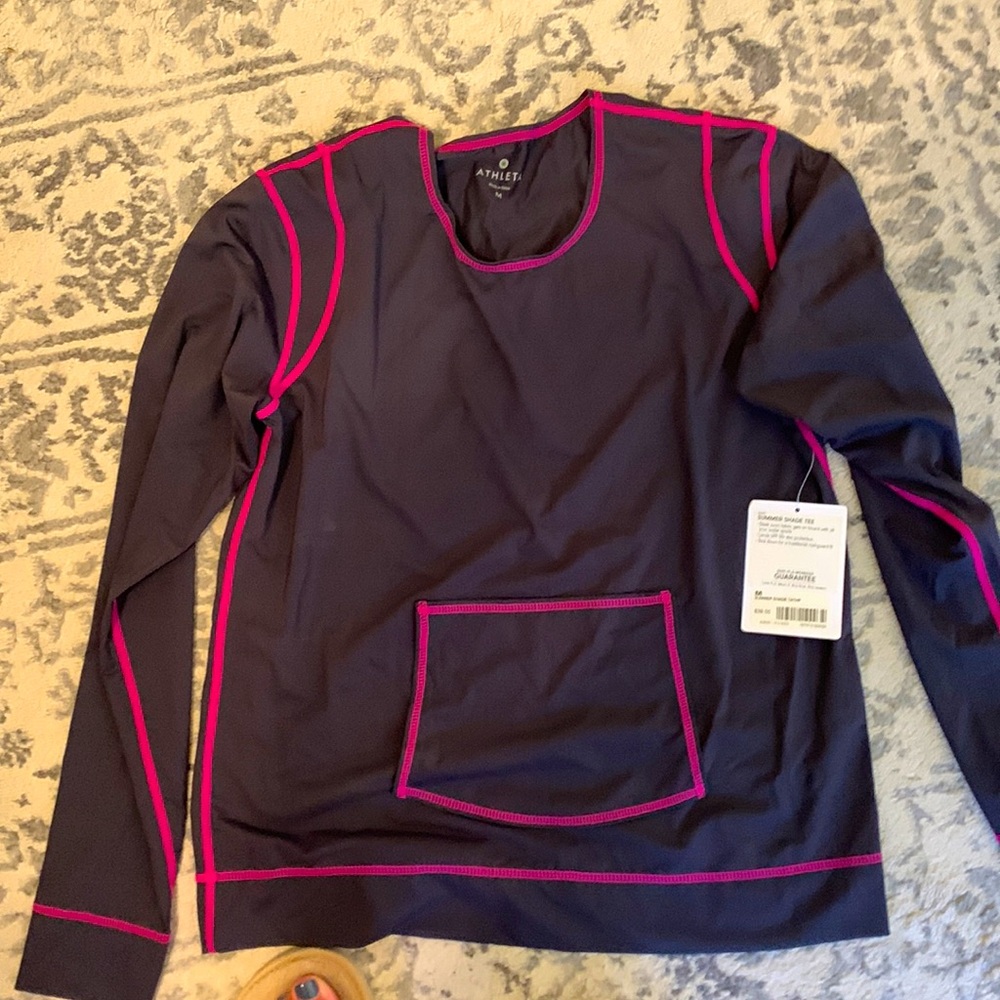 Athleta NWT Summer Shade Tee UPF 50+